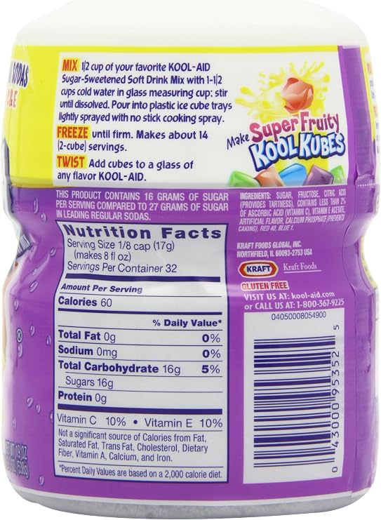 Koolaid Grape 538 g (Pack of 6)