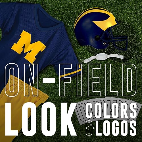 Miniatura 40 de Franklin Sports NCAA - Conjunto de casco de fútbol americano universitario + camiseta - Conjunto de disfraz de uniforme de equipo de la NCAA