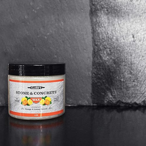 Miniatura 7 de CLARK'S Aplicador grande y cera de esteatita (32oz) | Cuidado de piedra y hormigón