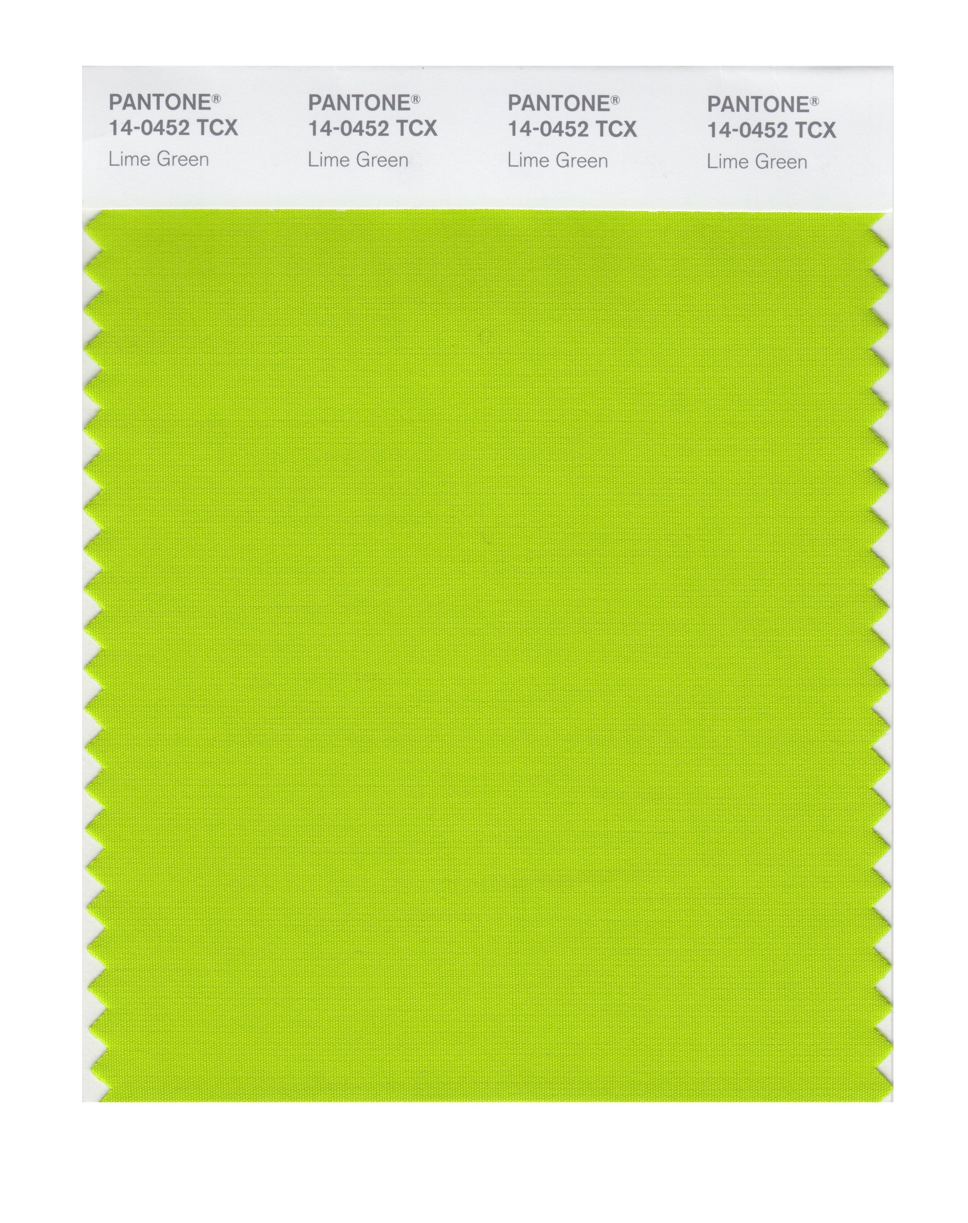 その他 PANTONE for fashion and  COLOR CARD PANTONE Smart 14-0452X Color Swatch Card, Lime Green - House