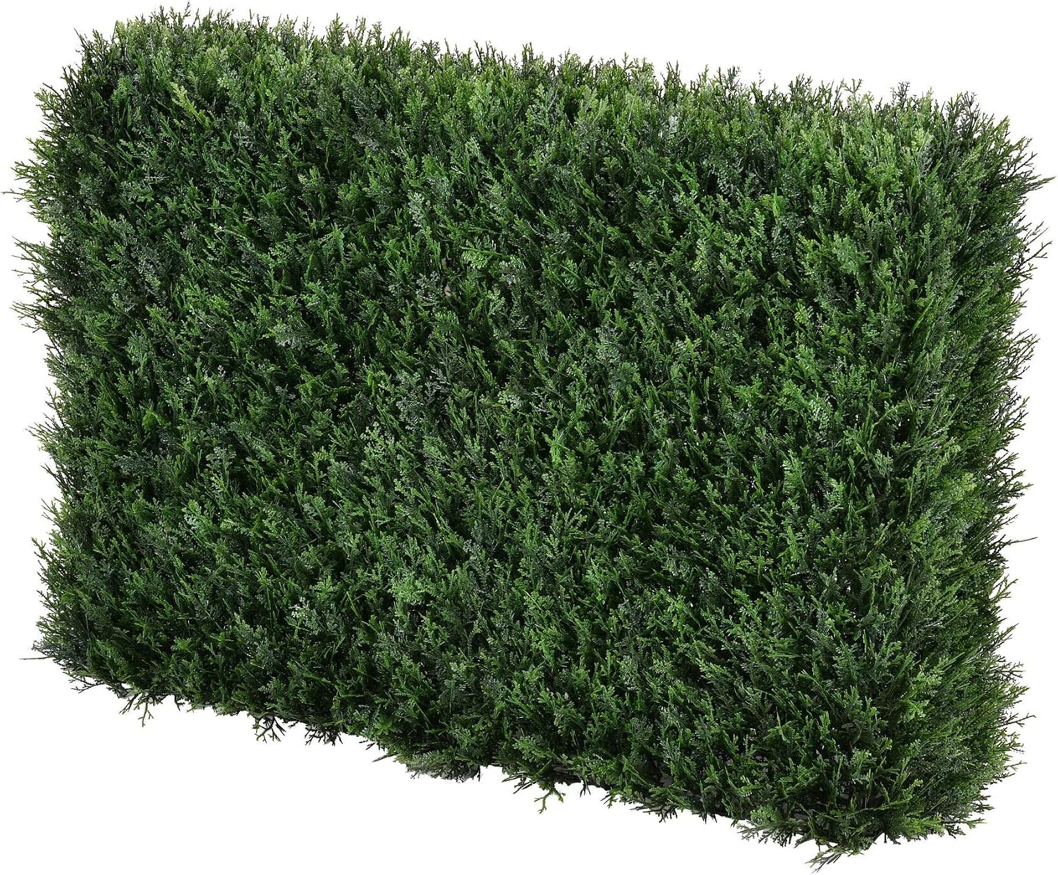 Vickerman 72" Artificial Cedar Hedge - Realistic & Lush Synthetic Cedar Hedge - Durable Construction for Long-Lasting Use - Privacy Screen - Reliable - Fake Hedge for Outdoor