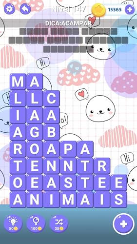 Word4Fun: Caca palavras portugues palavras cruzadas jogos gratis & A Sopa de letras encontrar adivin