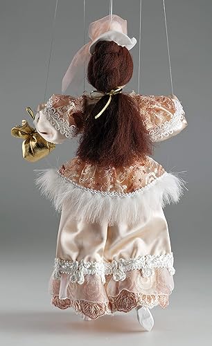 Miniatura 9 de Marionetas checas, marioneta rosa condesa  marioneta tallada a mano y pintada a mano, magníficamente disfrazada, fundida, ideal para coleccionistas