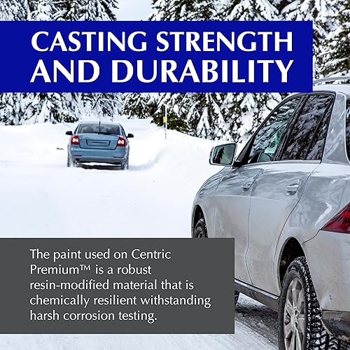 Miniatura 5 de Centric Premium 120.44160 - Rotor de freno delantero de repuesto automotriz para determinados Pontiac Vibe, Scion xD, Toyota Corolla/Matrix