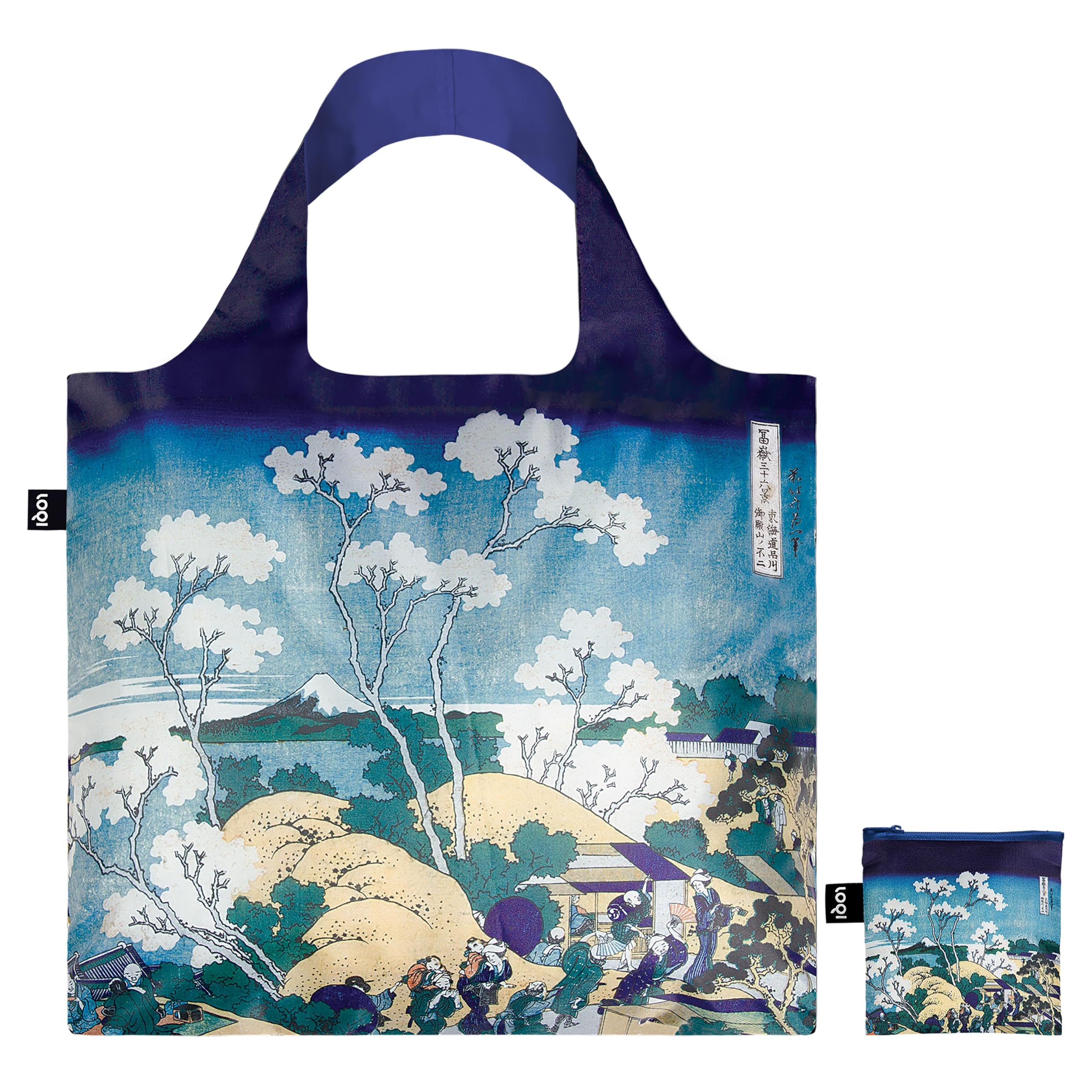 LOQI KATSUSHIKA HOKUSAI Fuji from Gotenyama Recycled Bag