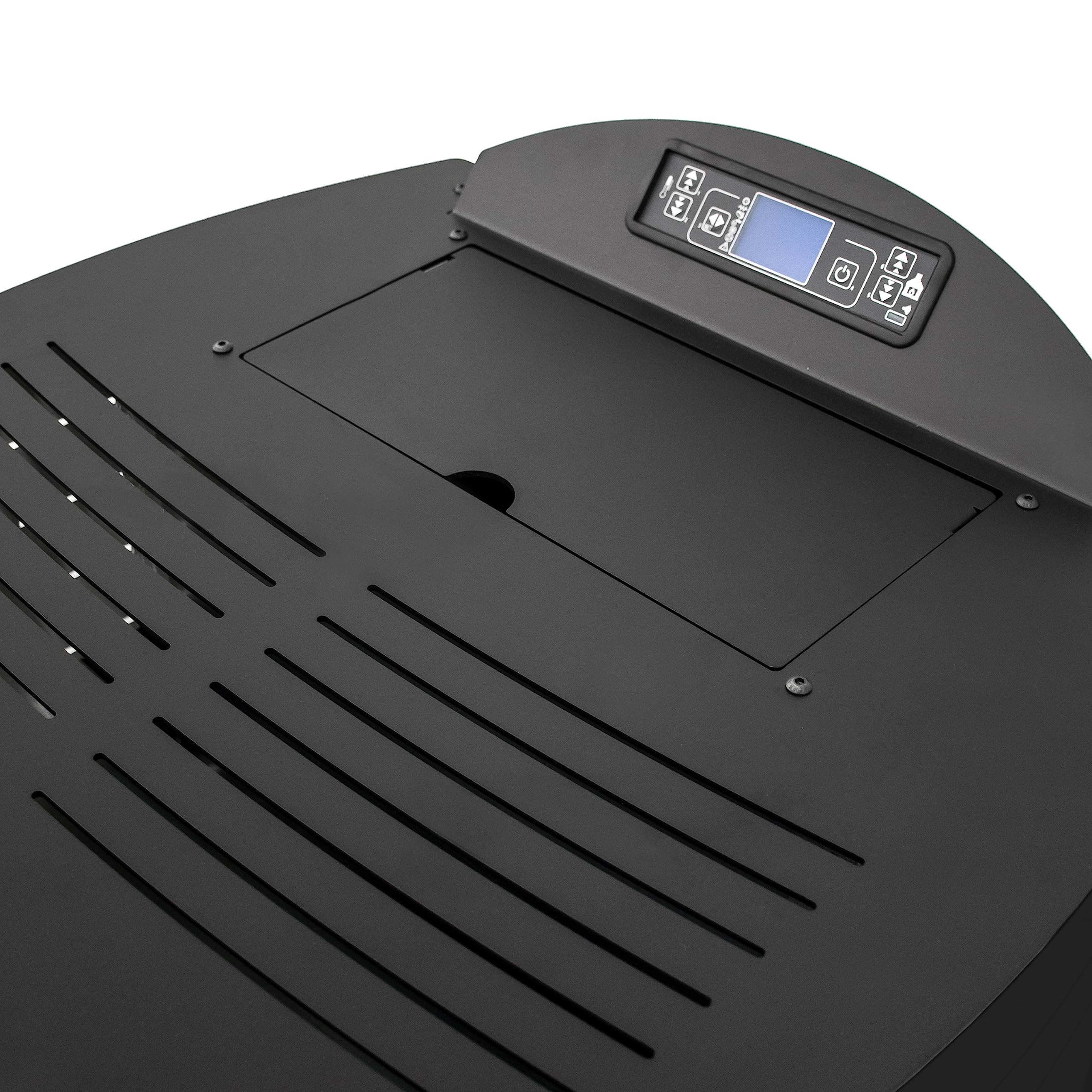 STUFE A PELLET ITALIA Siberia Aria New 15 KW WiFi Pelletöfen Heizt 140m² Effizienz 92% Autonomie 30 Std Programmierbar WiFi-Steuerung Schwarz
