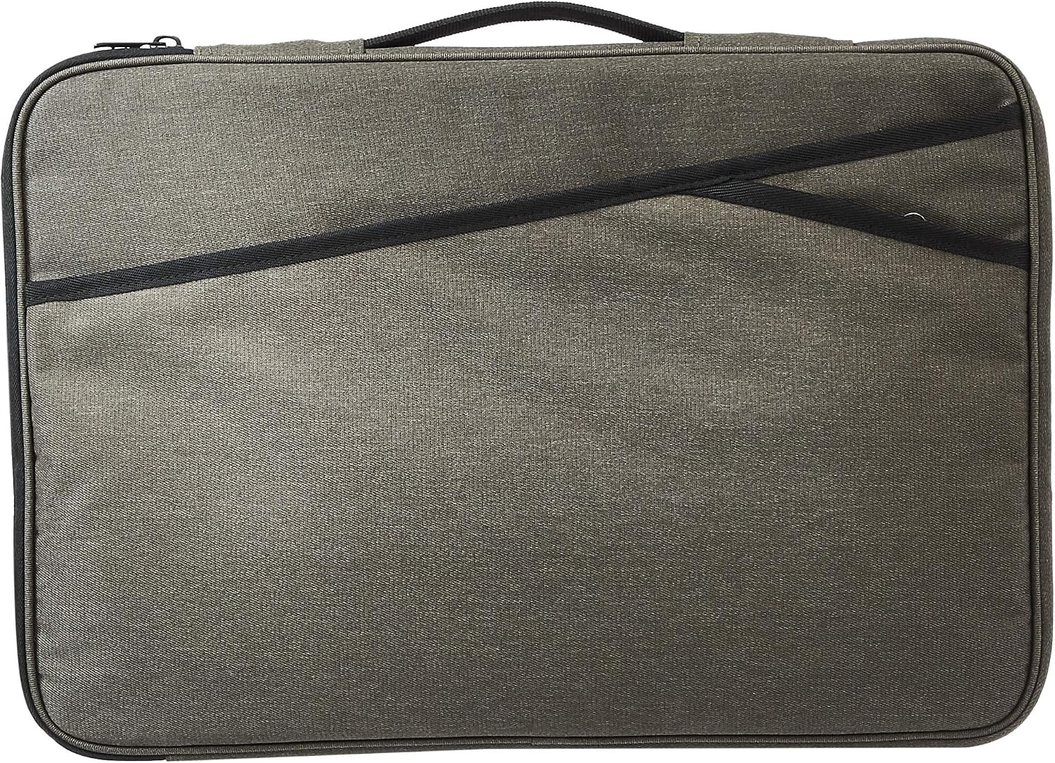 Amazon Basics Laptop Sleeve Case Bag - 17-Inch, Army Green