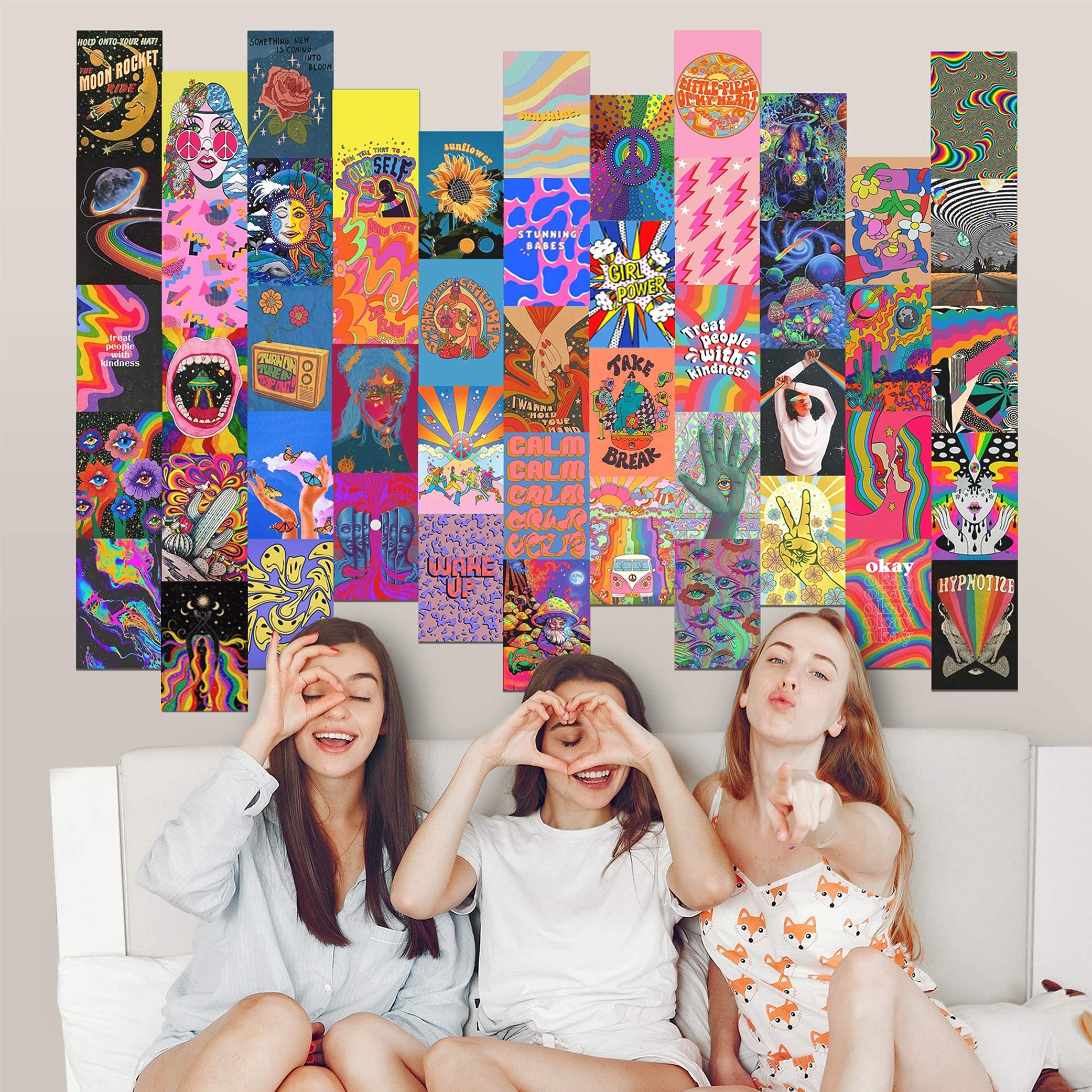 WANDERLUST ARTS Wall Collage Kit Posters for Room Aesthetic
