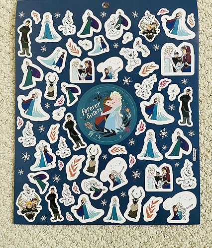 Miniatura 3 de Classic Disney Disney Frozen - Juego de calcomanías de Frozen – Frozen Elsa más de 500 calcomanías para niños pequeños (recuerdos y decoraciones de