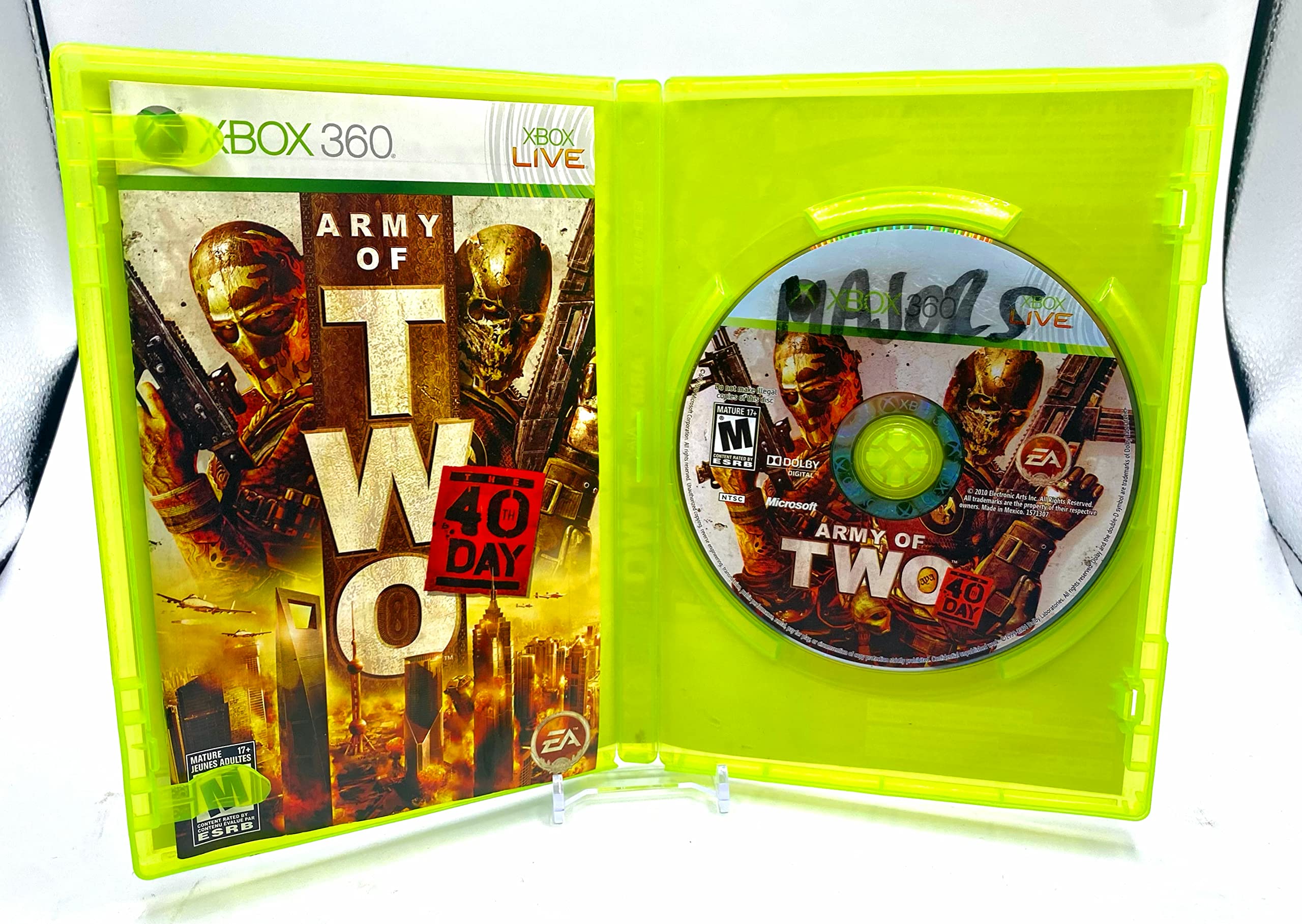 Amazon.com: Army of Two: the 40th Day - Xbox 360 : Video Games
