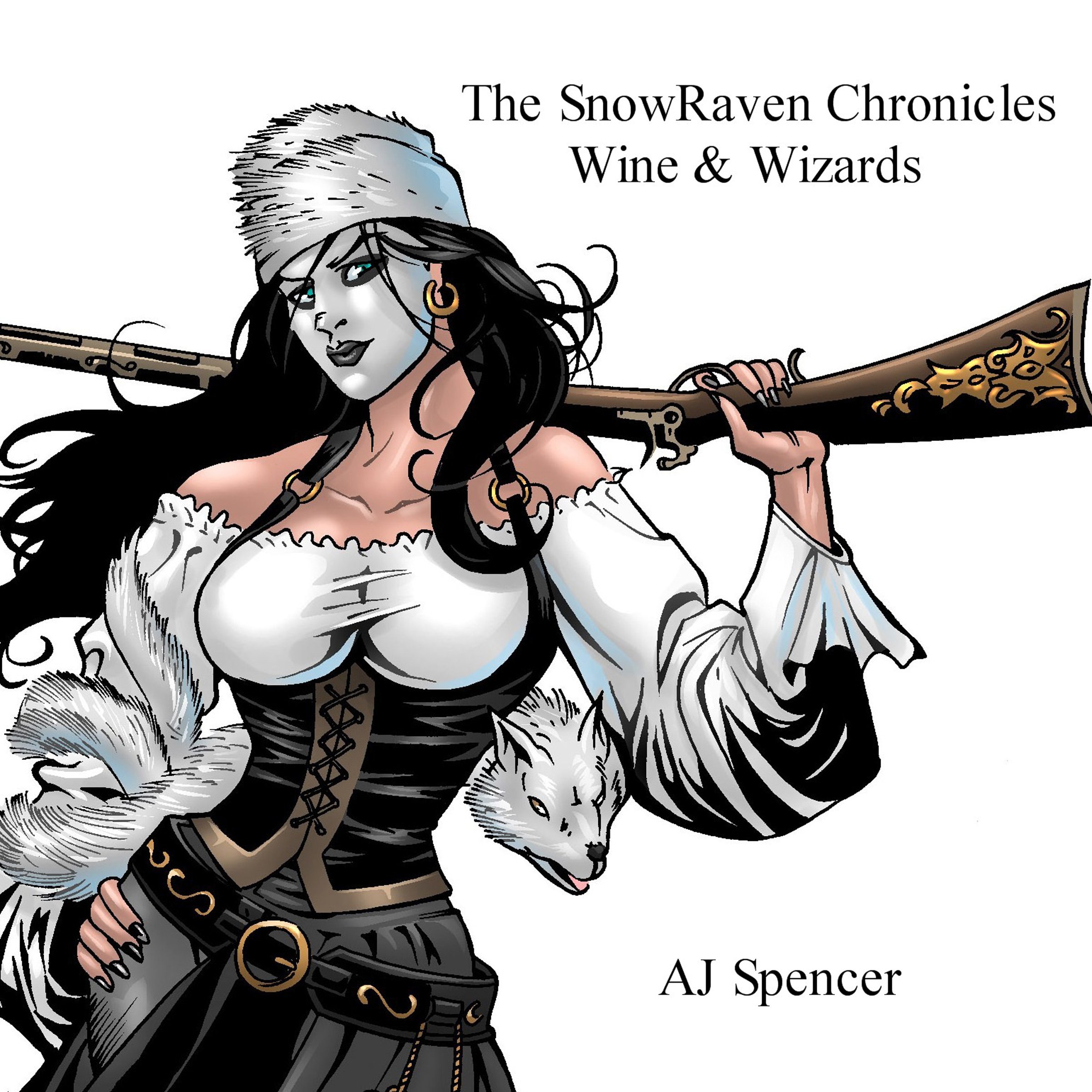 Cover art for The SnowRaven Chronicles: Wine & Wizards, Volume 3