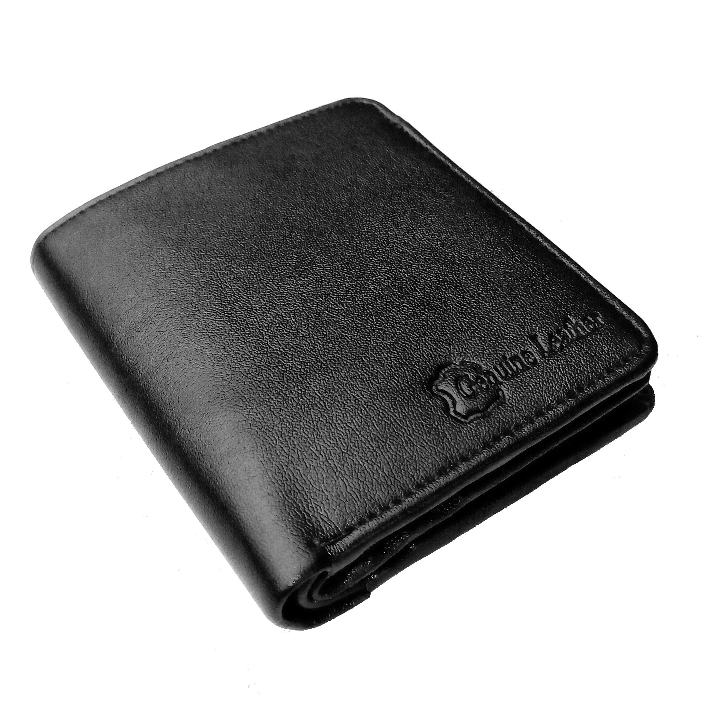 KingQueen Men Genuine Leather (Black)