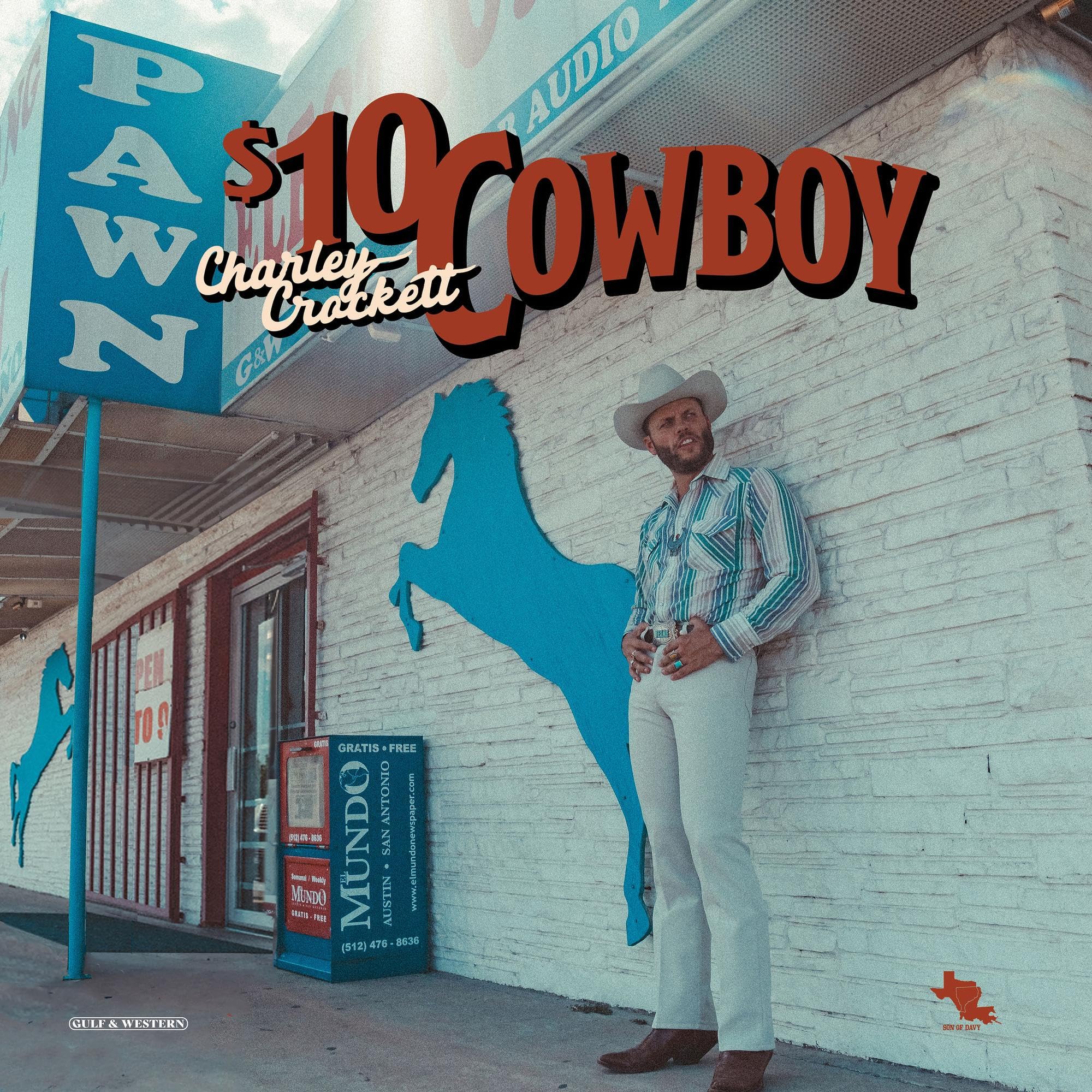CROCKETT, Charley - $10 Cowboy - Vinyl (heavyweight LP + insert)
