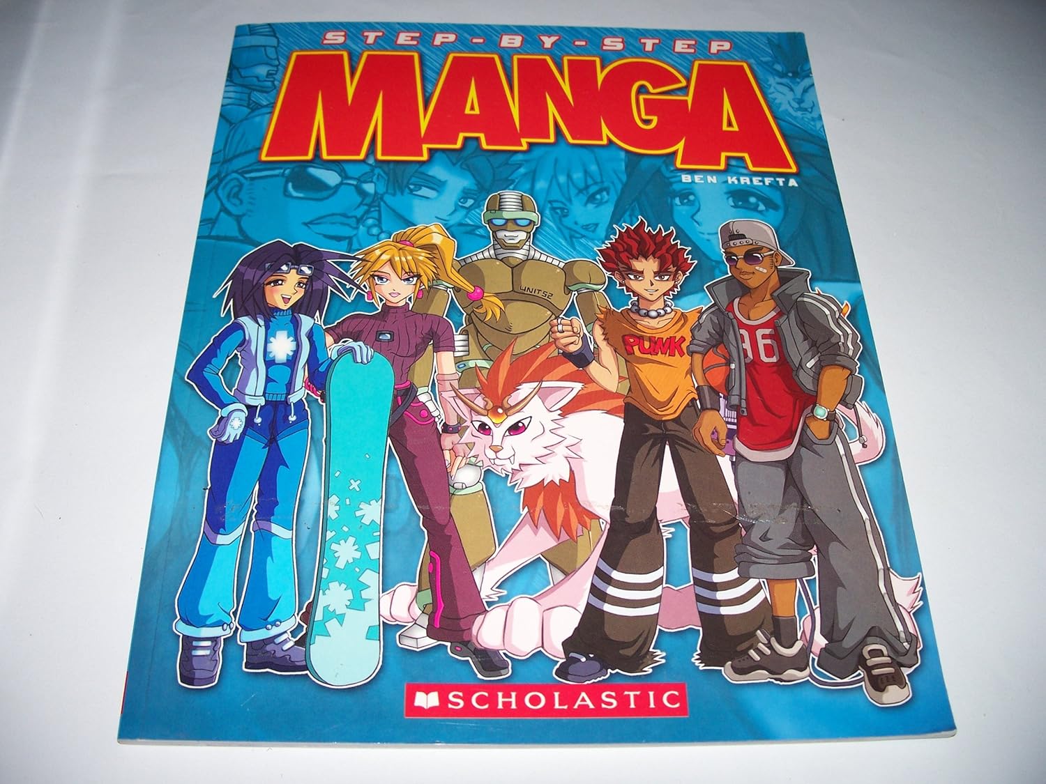 StepByStep Manga (Learn to Draw) Ben Krefta Books