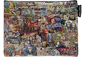 Street Art Jumbo Zipper Pouch