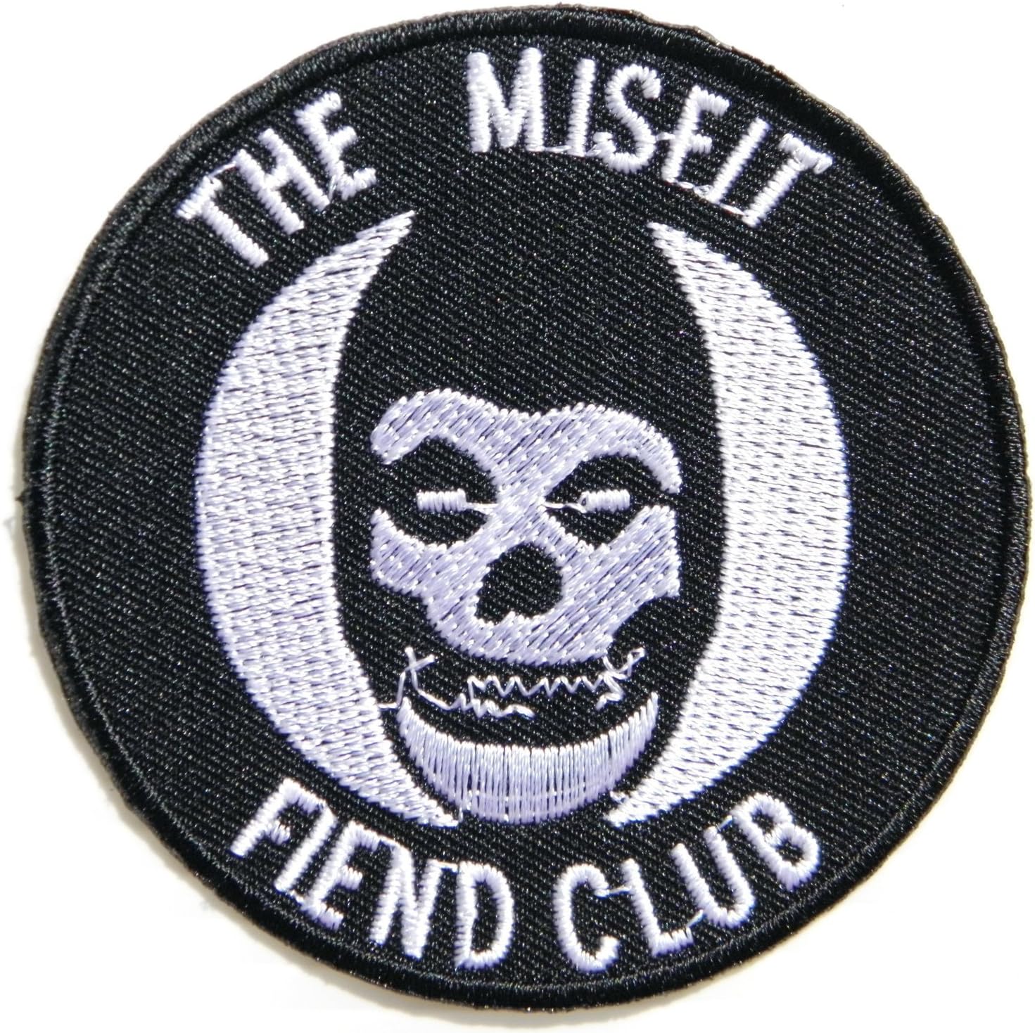 Misfits Fiend Club Rock Heavy Metal Music Band Logo Jacket T Shirt Patch Sew Iron on