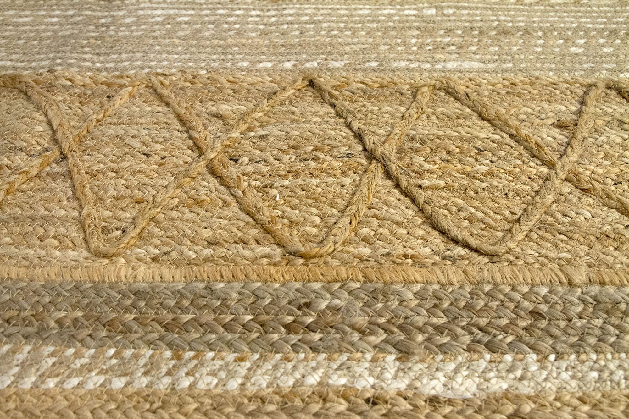 HAMID - Alfombra de Yute Sofía, 100% Fibra de Yute Natural, Alfombra Suave, Tejida a Mano, Alfombra de Salón, Comedor, Dormitorio, Pasillos, Entrada, (290x200cm)