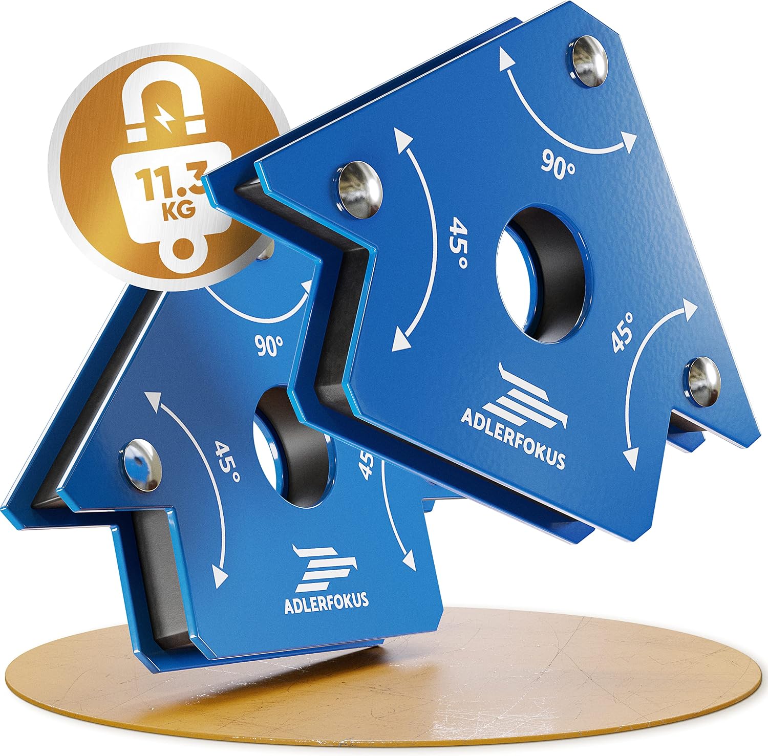 STAHLWERK Schweißmagnet 4er Set 11,3 kg kaufen bei