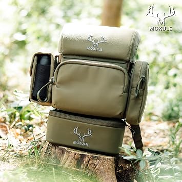 MOXULE Binocular Harness Bottom Pouch - Detachable Zippered Gear Storage