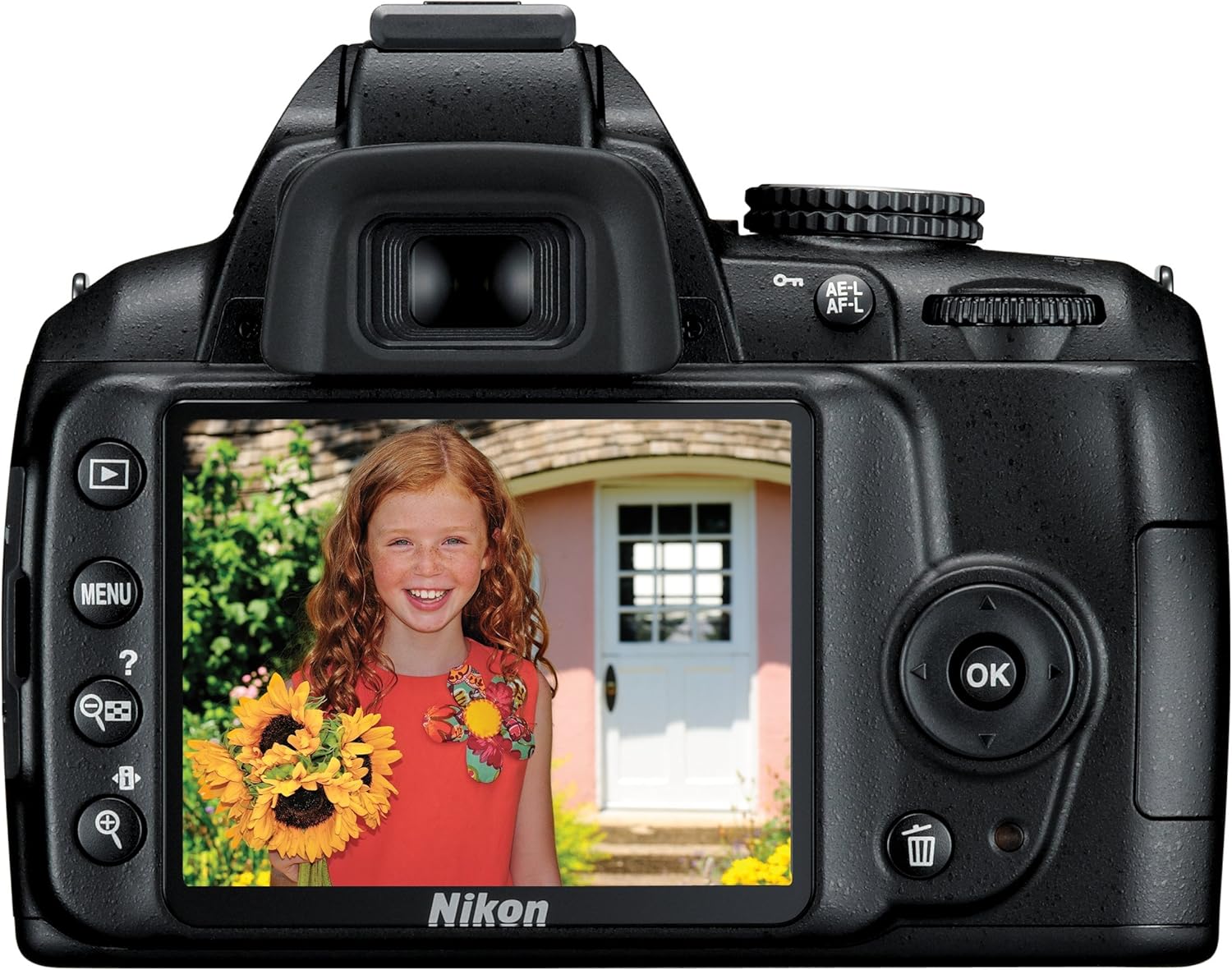 Nikon D3000 10.2MP Digital SLR Camera with 18-55mm f/3.5-5.6G AF-S DX VR Nikkor Zoom Lens (Renewed)