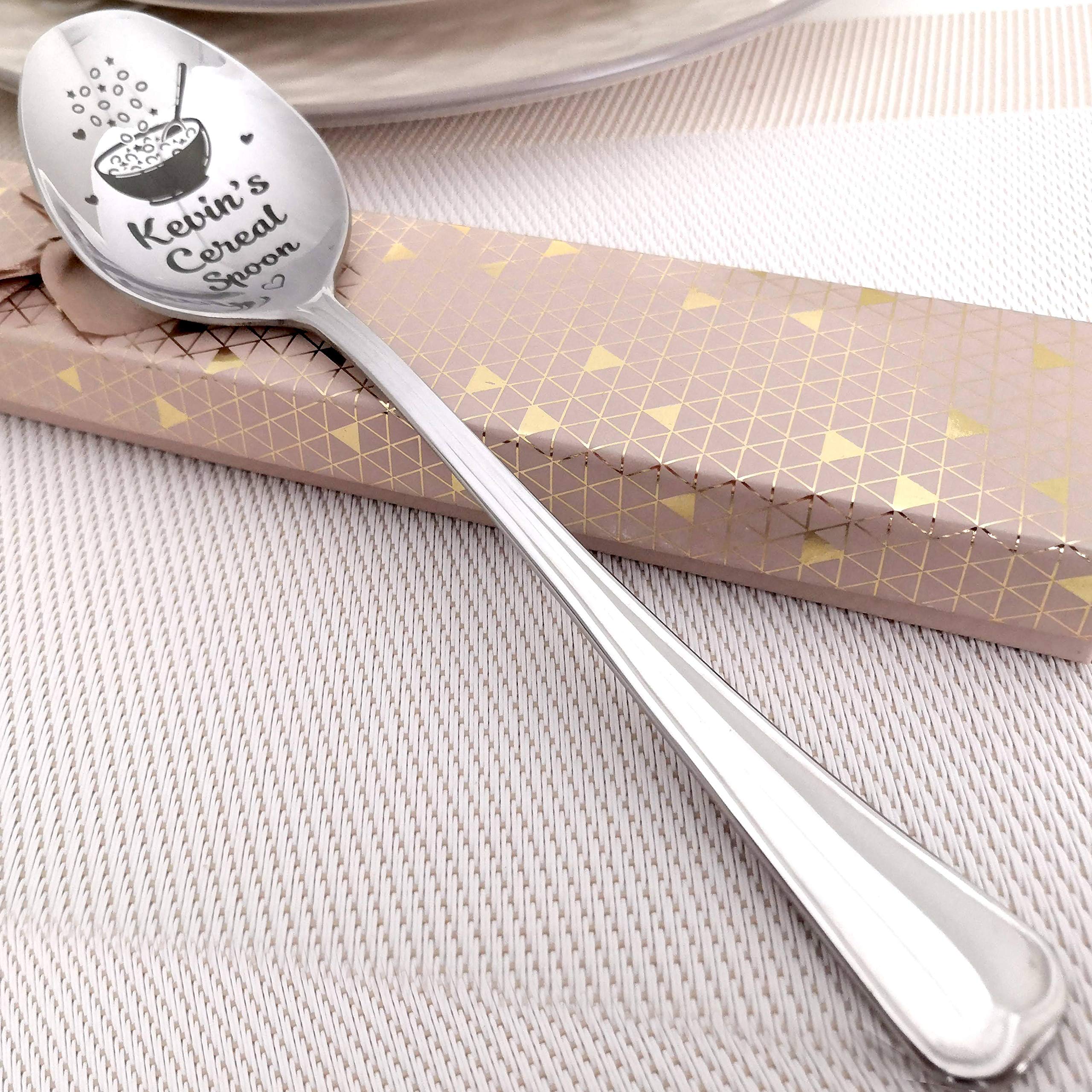 Seyal® Gravur-Löffel 'Love' – Lebensmittelechter Edelstahl, 15 Cm