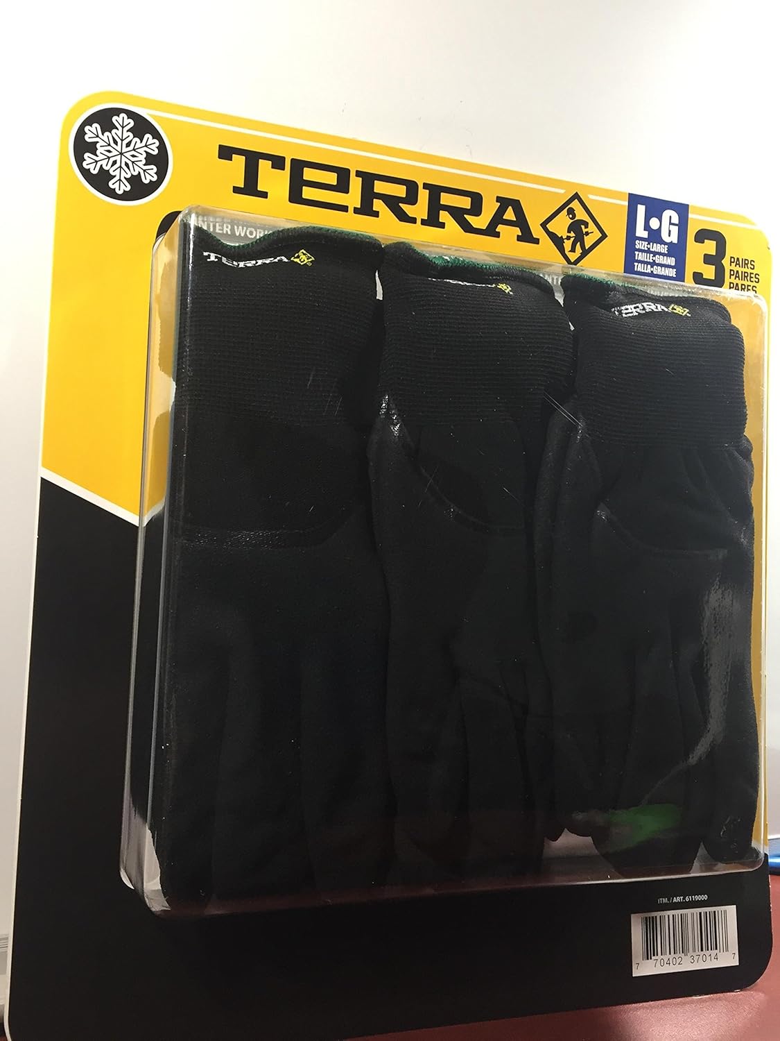 terra winter work gloves