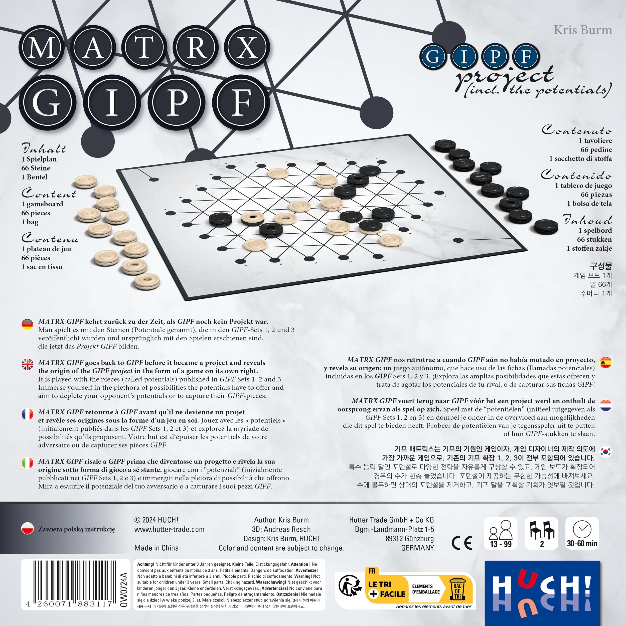 HUCH! Matrx, Gioco di strategia, dai 13 Anni in su