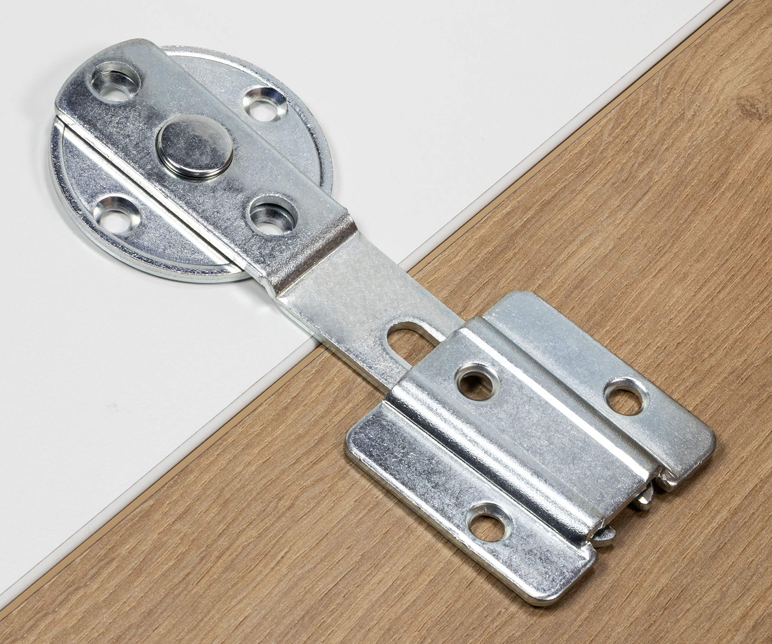 GedoTec TABELLA SUPERIORE CONNETTORE LAVORO PIASTRA CONNETTORI PANNELLO CONNETTORI ACCIAIO ZINCATO ALTEZZA 9 mm qualità del marchio per zona living - Modello Forte