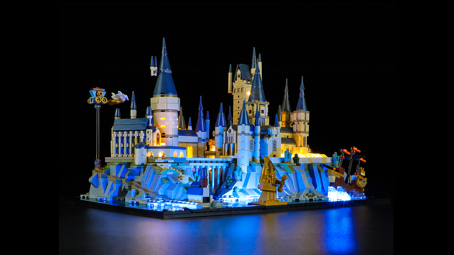 LEGO Castello e Parco di Hogwarts ufficiale: un nuovo modello in scala pieno di dettagli