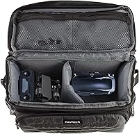 Vista 2 de Navitech - Funda de transporte para drone/cuadricóptero, compatible con DJI Tello, color gris
