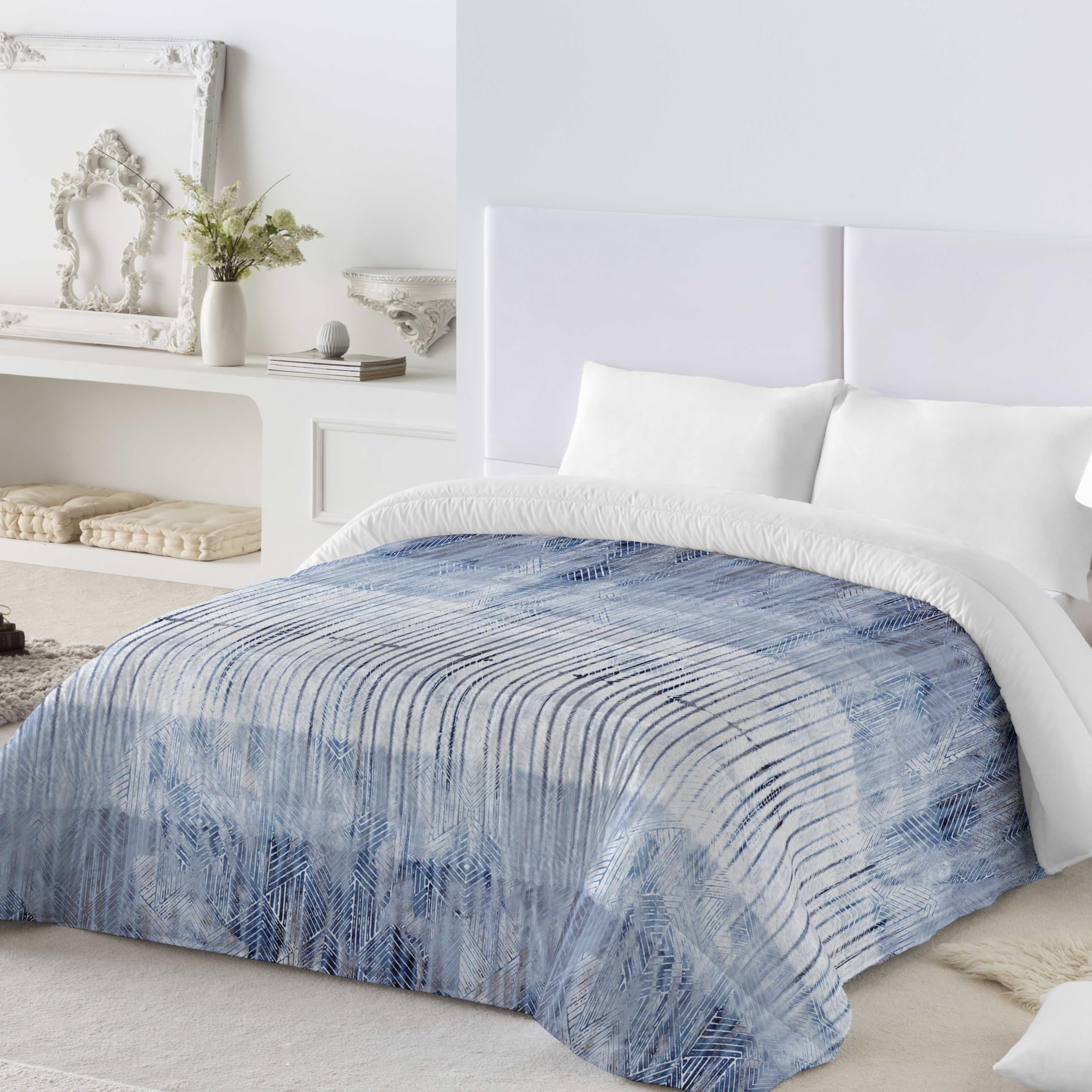 NATURALS Edredón nórdico Estampado Cama 135, edredón 300 Gramos 235x260, Textura Velvet 104870
