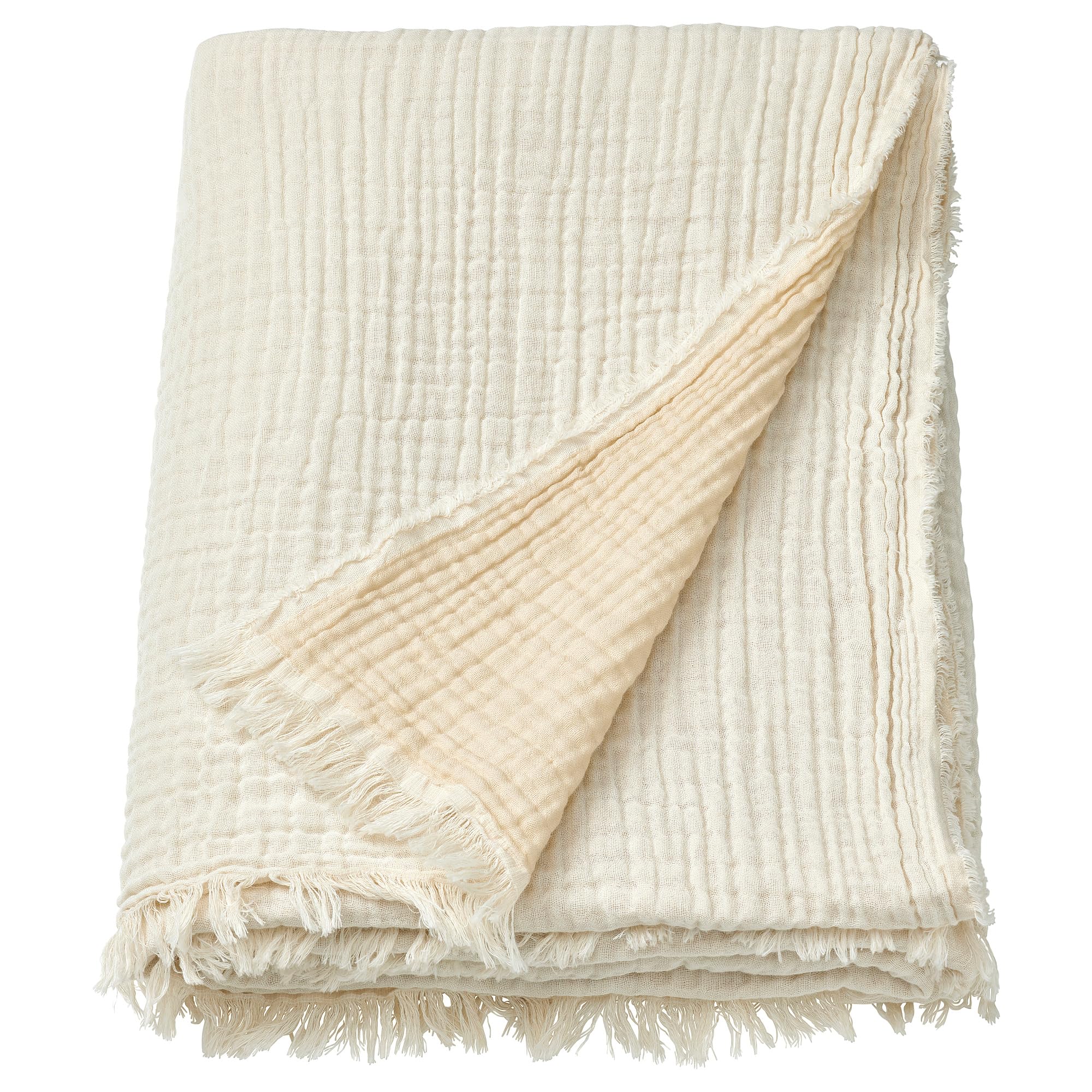 Couvre-lit blanc cassé VALLKRASSING ProTuning pour sublimer vos dimanches matins cocooning