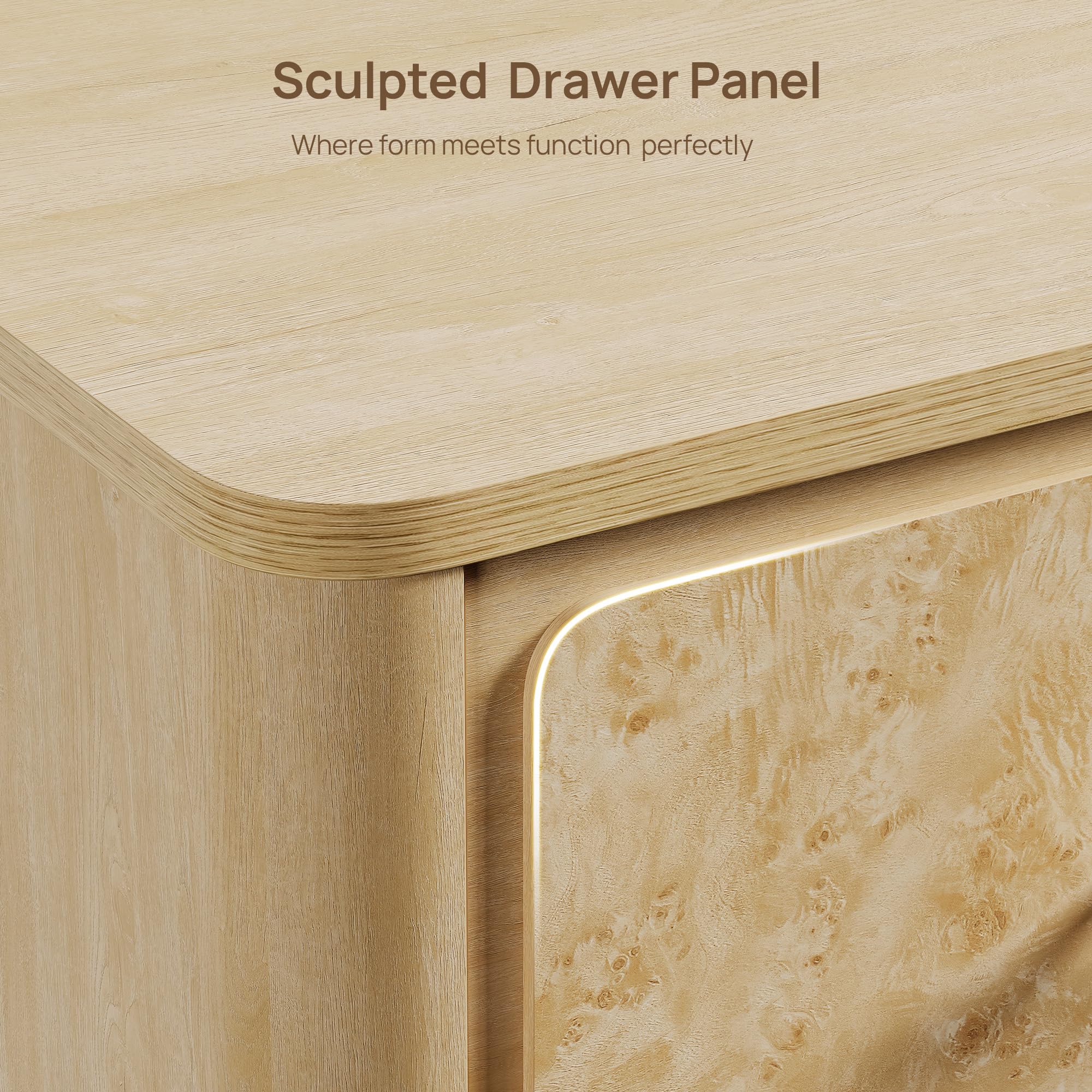 The 4 Best Burl Wood Nightstands for 2026 2 Product photo