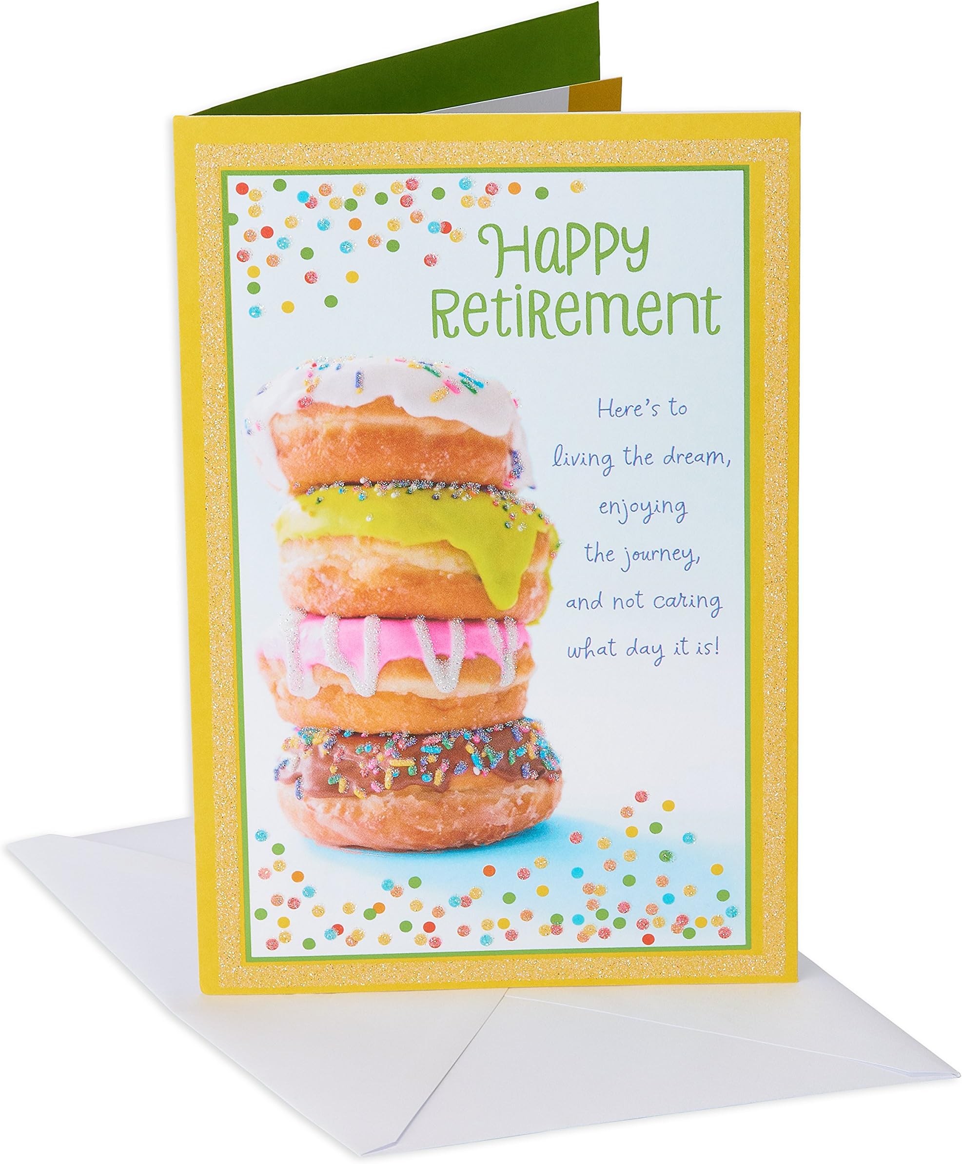 American Greetings Retirement Card (Doughnuts, Sweet Life)