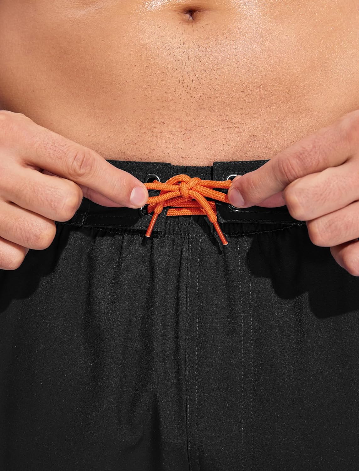 SILKWORLD Mens Swim Trunks Quick Dry Bathing Suit 9 Inch Swim Shorts with Mesh Lining and Zipper Cargo Pockets - Image 5