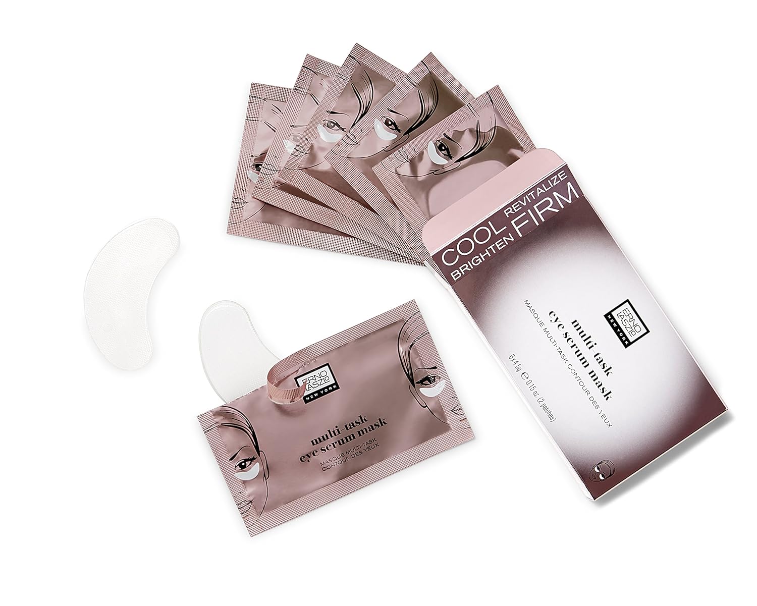 Erno Laszlo Multi Task Serum Eye Mask. Hydrate and Nourish. Improve Fine Lines and Dark Circles. 6 Sets of Masks 0.15 Fl Oz each