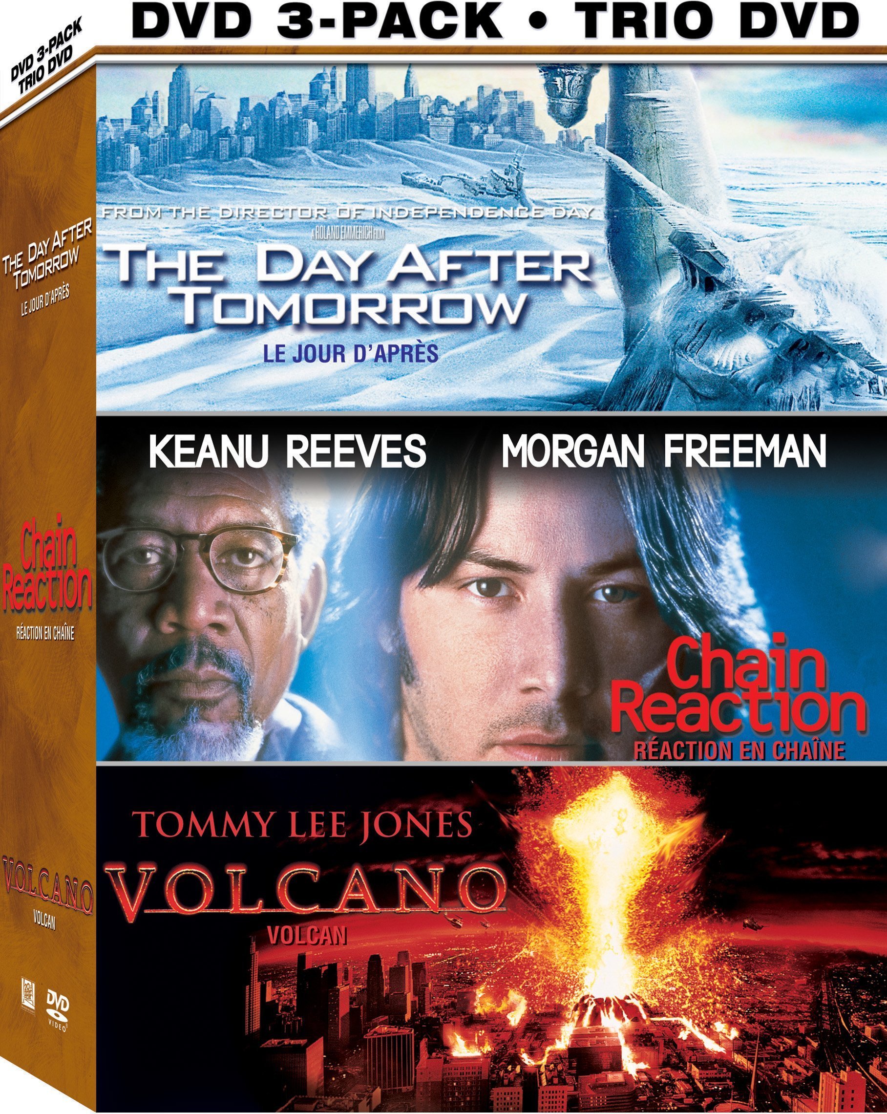 Elements 3-Pack(The Day After Tomorrow, Chain Reaction, Volcano) [DVD]