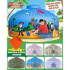 Skywin 2 in 1 Electric Sh00ting Kit with Inflatable Air Tent - Fun for Boys, for Endless Action & Fun, Great for Indoor or Outdoor Play (Fan Not Included)