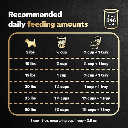 Vista 18 de Comida para perros de raza pequeña seca Cesar, Pollo