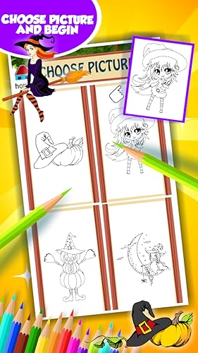 Livro para colorir Halloween