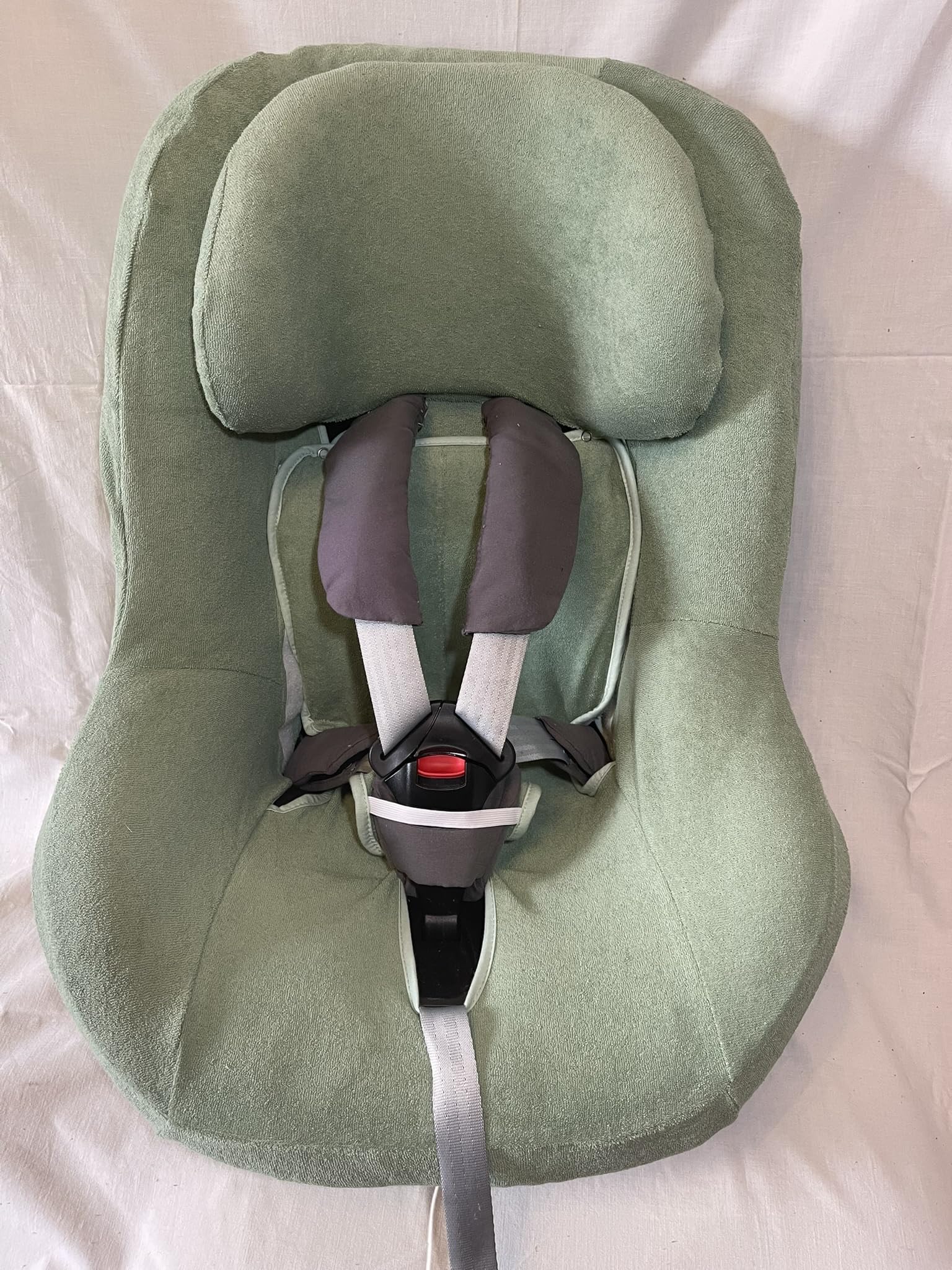 Sommerbezug Schonbezug Frottee von EKO passend für Maxi-cosi Pearl, Pearl Pro und 2wayPearl Frottee 100% Baumwolle salbei