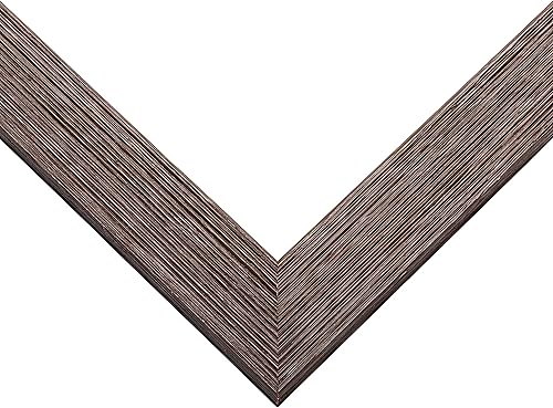 Miniatura 8 de Marco marrón de 10 x 10 pulgadas de madera maciza de granja de 10 x 10 pulgadas de ancho | Profundidad del marco interior de 0.5 pulgadas | Marco