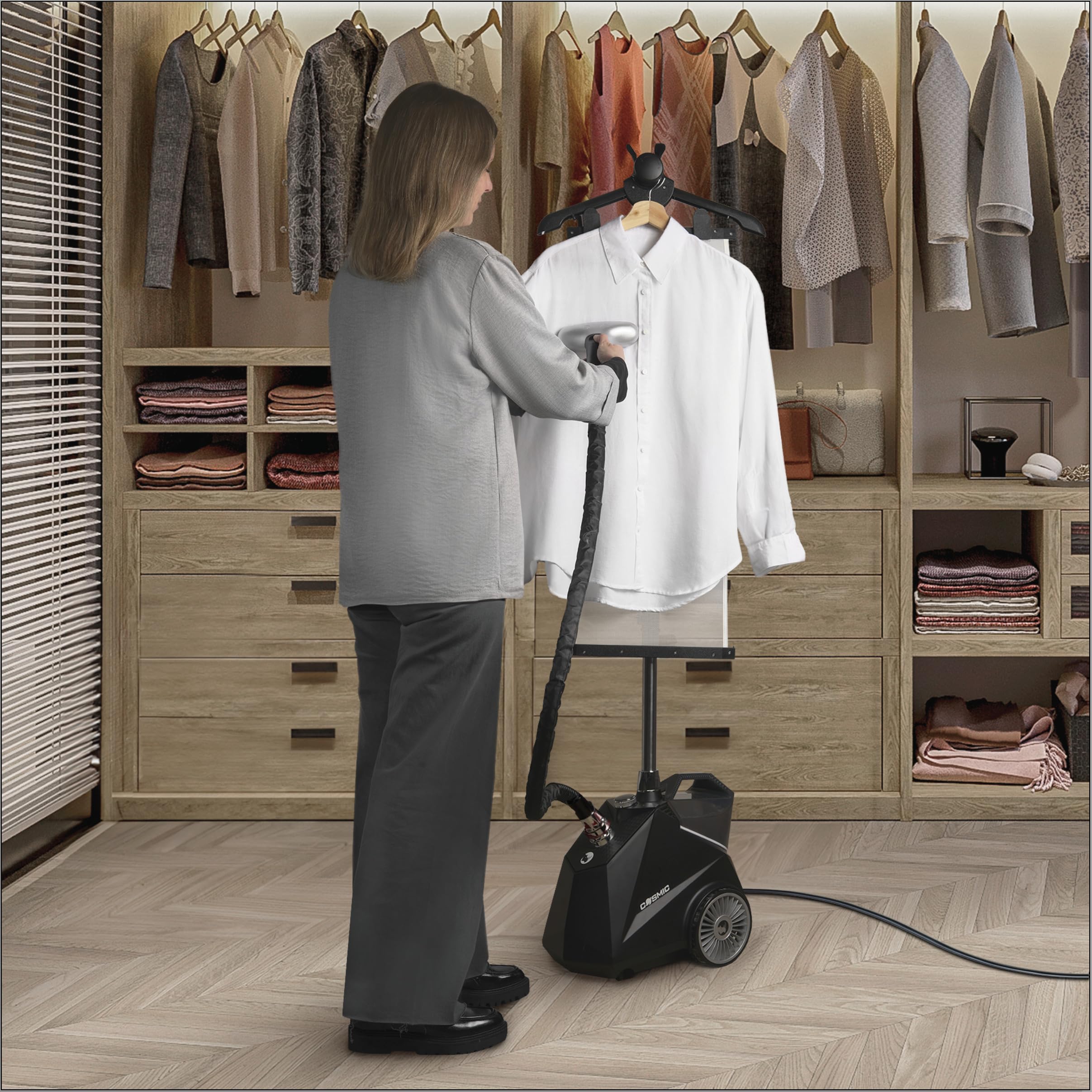 Defroisseur Vetement RHINO COSMIC Défroisseur Vetement Vertical Du Vapeur 2350W Defroisseur Vertical