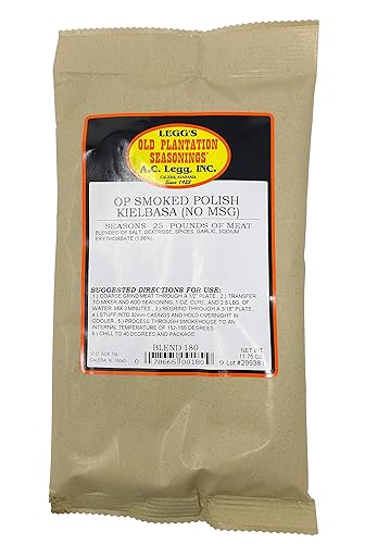 A.C. Legg Old Plantation Seasonings - Smoked Polish Kielbasa Sausage