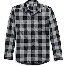 Men's Flag Label Plaid Shirt - 99029-21VM