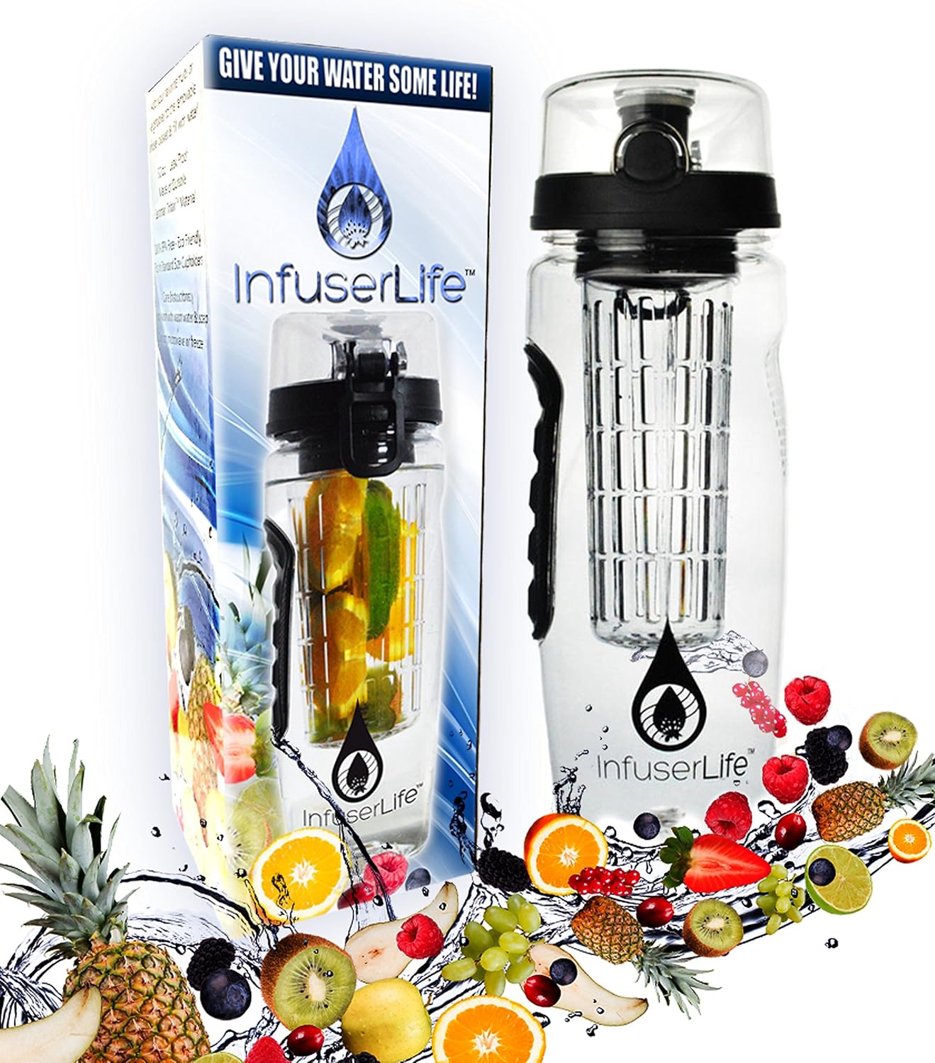 InfuserLife Water Bottle Best Infuser Water Bottle