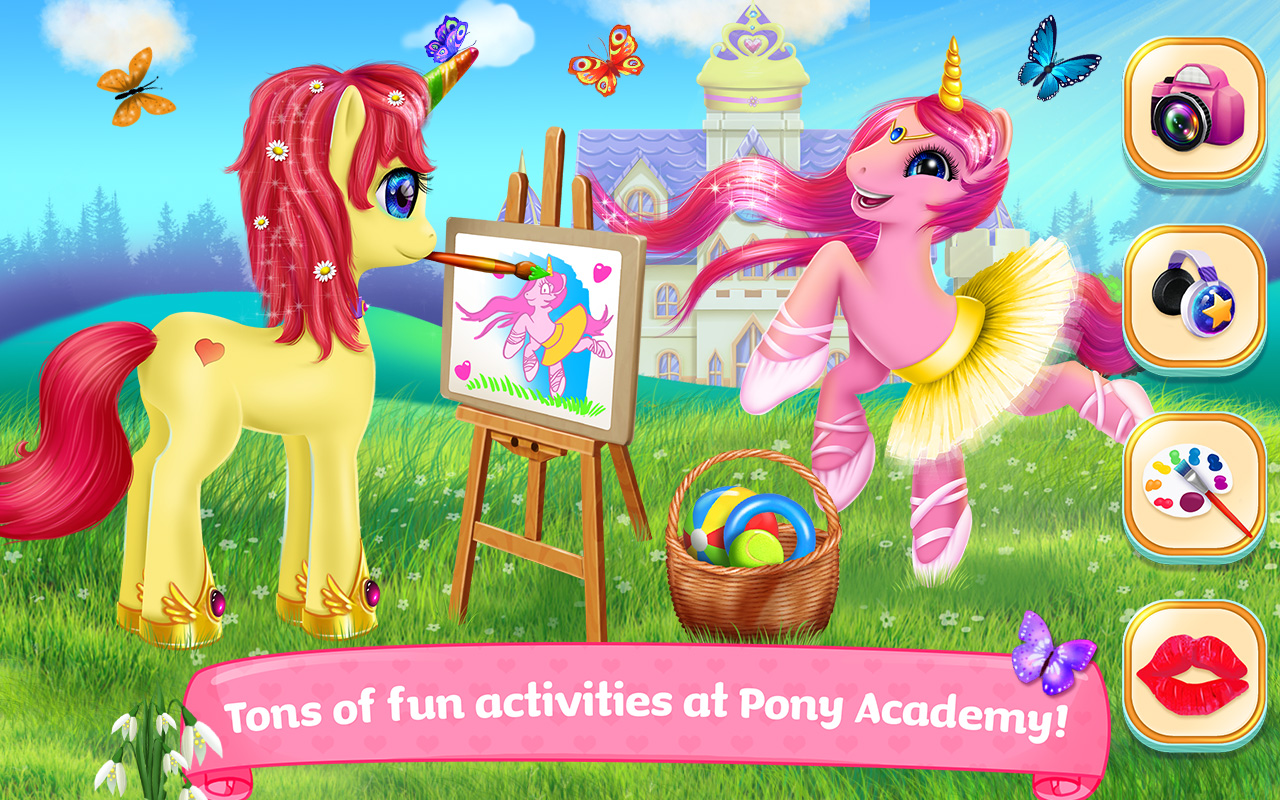 Pony Princess Academy - Dress Up & Style