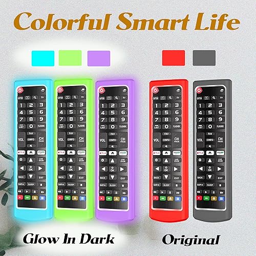Miniatura 7 de Funda para mando a distancia LG TV, cubierta para LG Smart TV Remote Control AKB75095307 AKB75375604 AKB74915305 original, funda de silicona de