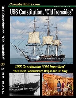 USN Old Ironsides USS Constitution Old Films War stories DVD