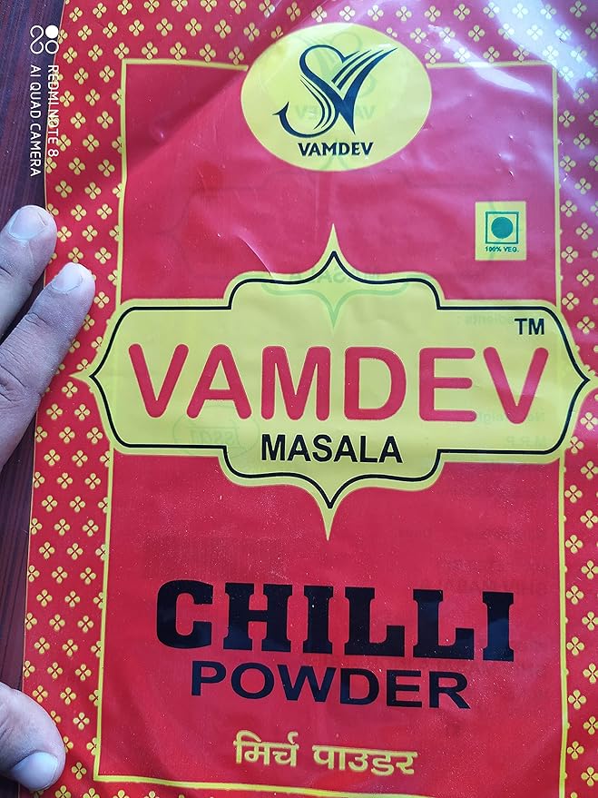 VAMDEV Red Chilli Powder, 500 gm Amazon.in Grocery & Gourmet Foods